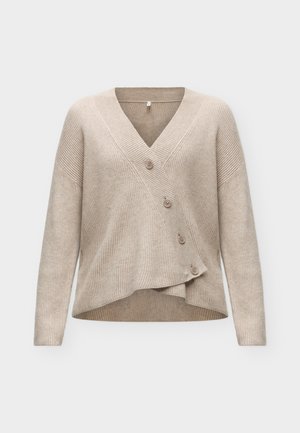 ONLY, ONLKATIA BUTTON CARDI  - Ζακέτα - mocha meringue melange