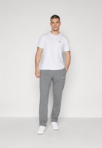 Champion ICONS STRAIGHT HEM CONTRAST LOGO - Treniņtērpa apakšdaļas - grey