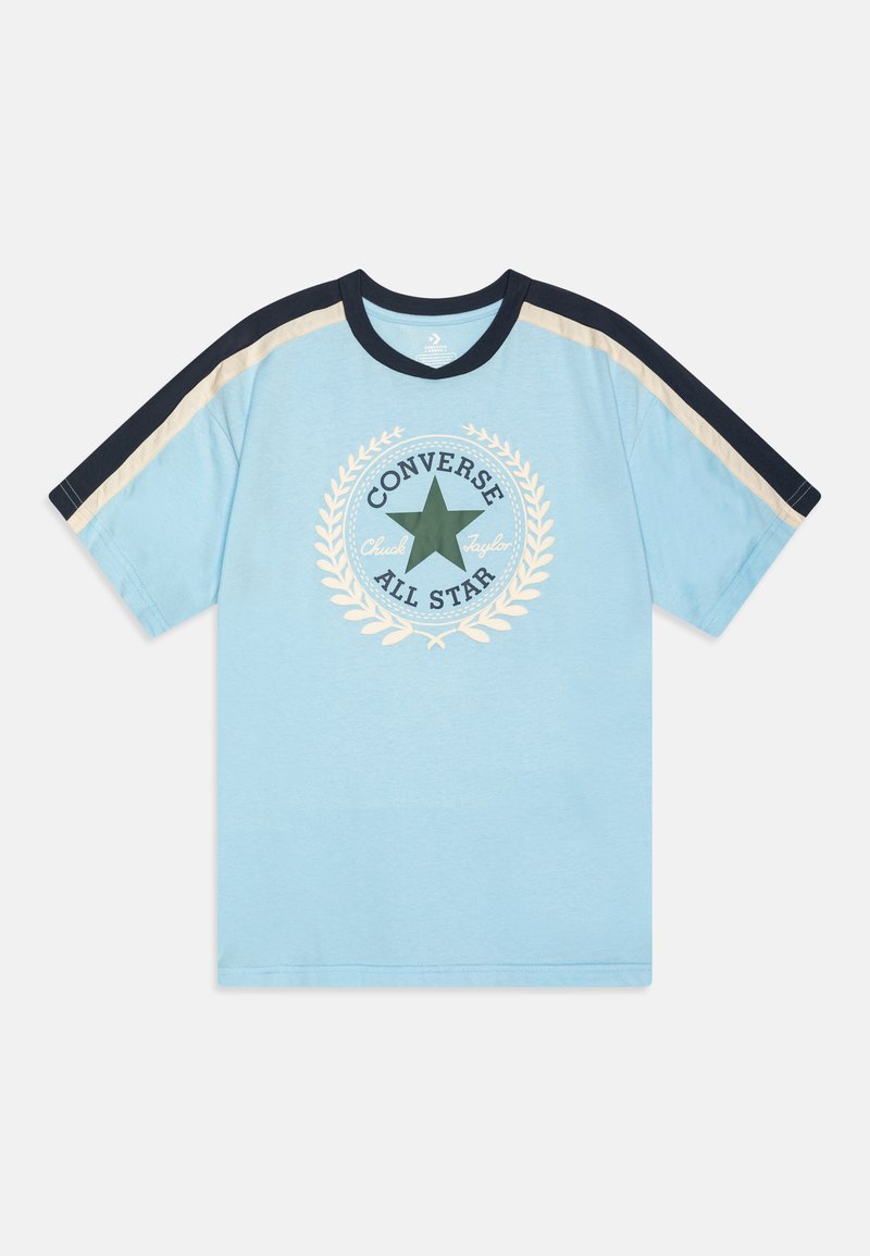 Converse T-shirt print blauw Converse T-shirt print blauw