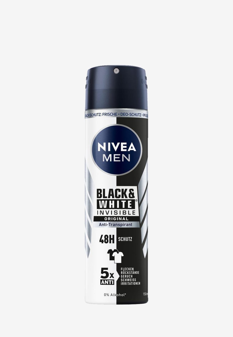 NIVEA MEN MEN DEODORANT INVISIBLE FOR BLACK & WHITE ANTI-PERSPIRANT SPRAY - Deodorant