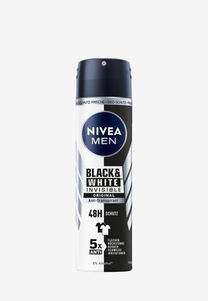 NIVEA MEN DEODORANT INVISIBLE FOR BLACK & WHITE ANTI-PERSPIRANT - Deodorant - -
