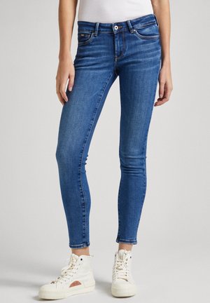 Džínsy skinny fit - denim