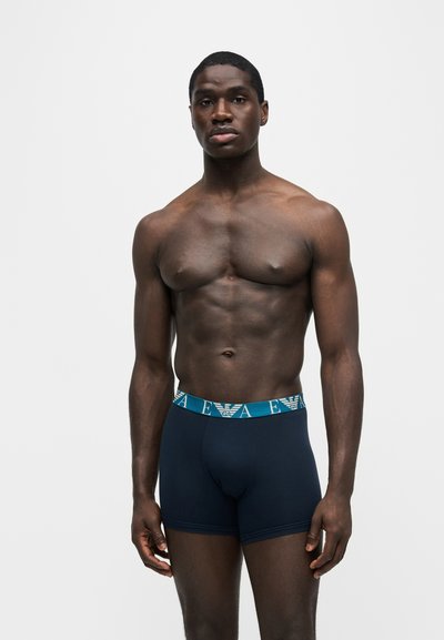 Emporio Armani 3 PACK - Boxers - blu