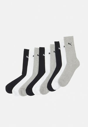 CREW 9 PACK  - Sports socks - white/grey/black