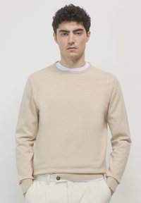 Calliope Strickpullover - beige chiaro melange