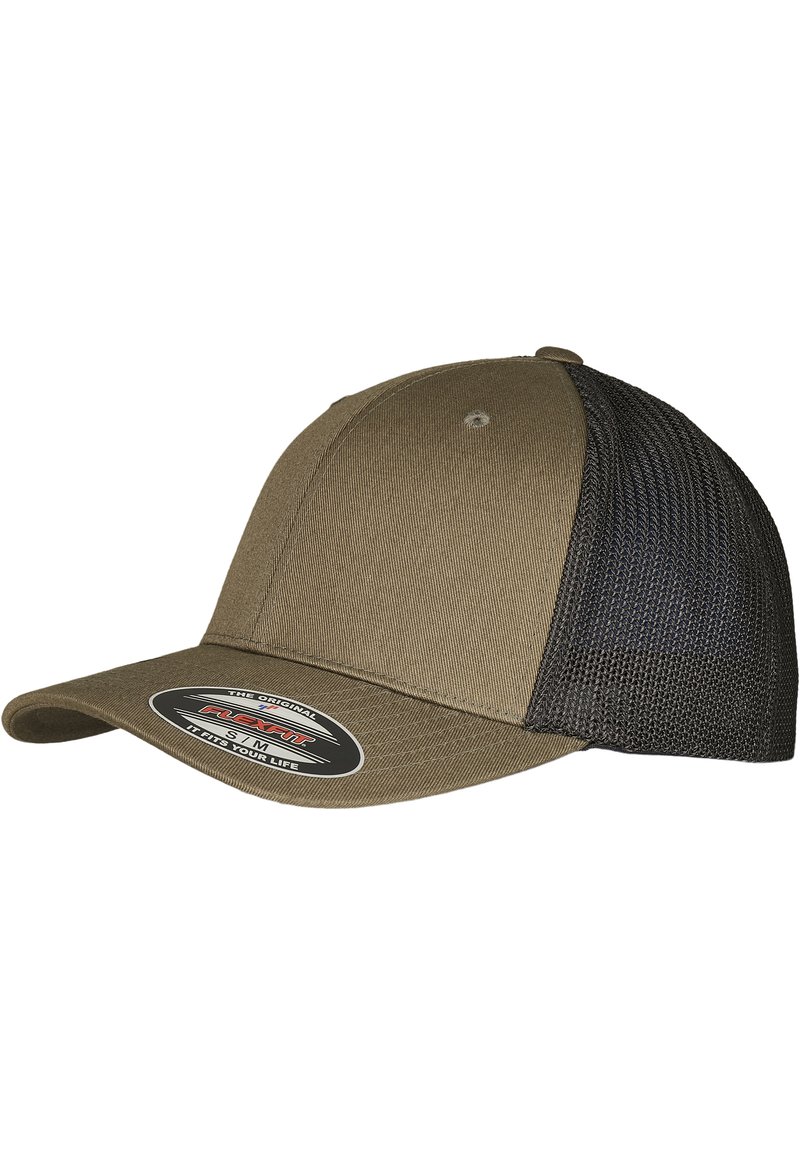 Flexfit - Caps - olive/black, Forstør