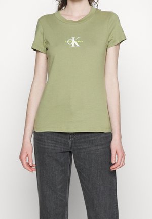 T-shirt imprimé - olive