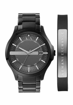Armani Exchange SET - Montre - schwarz
