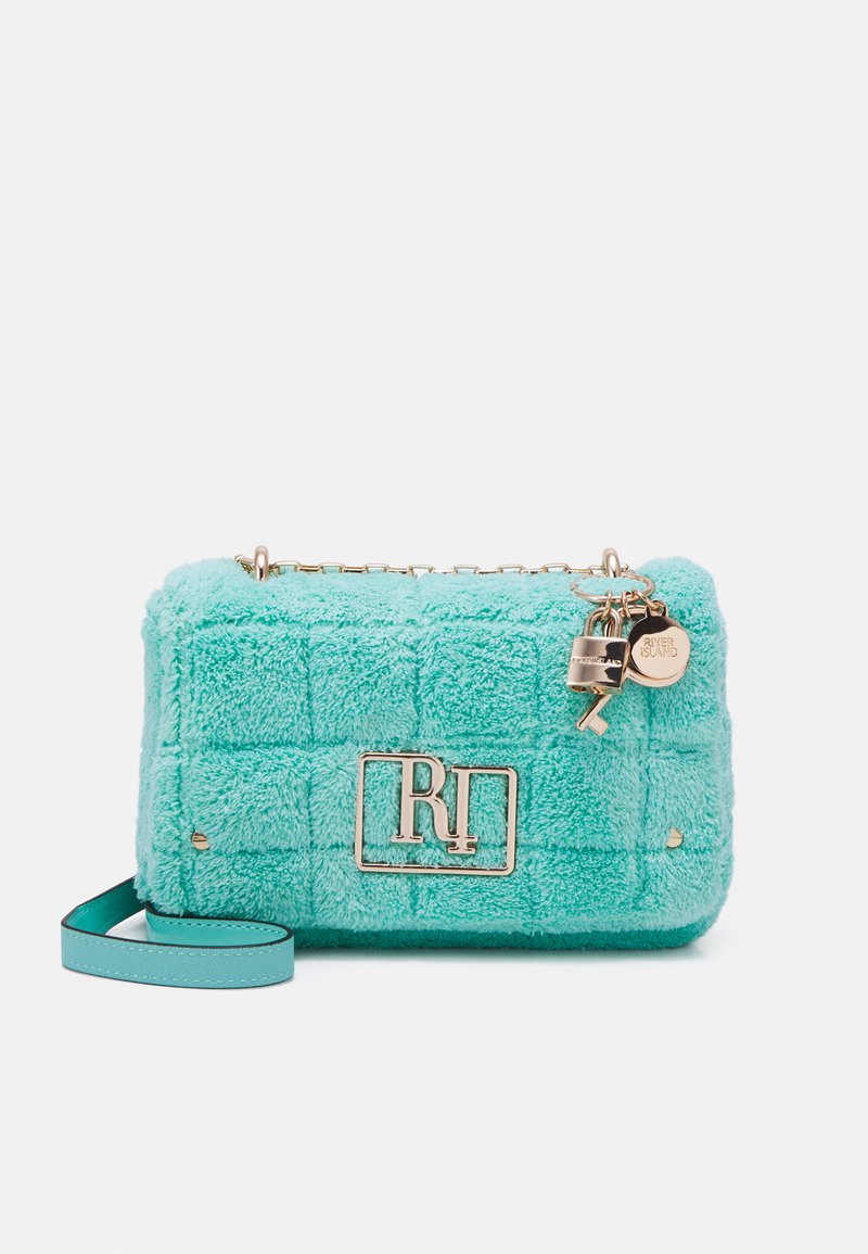 River Island Umhängetasche blue/blau Zalando.de