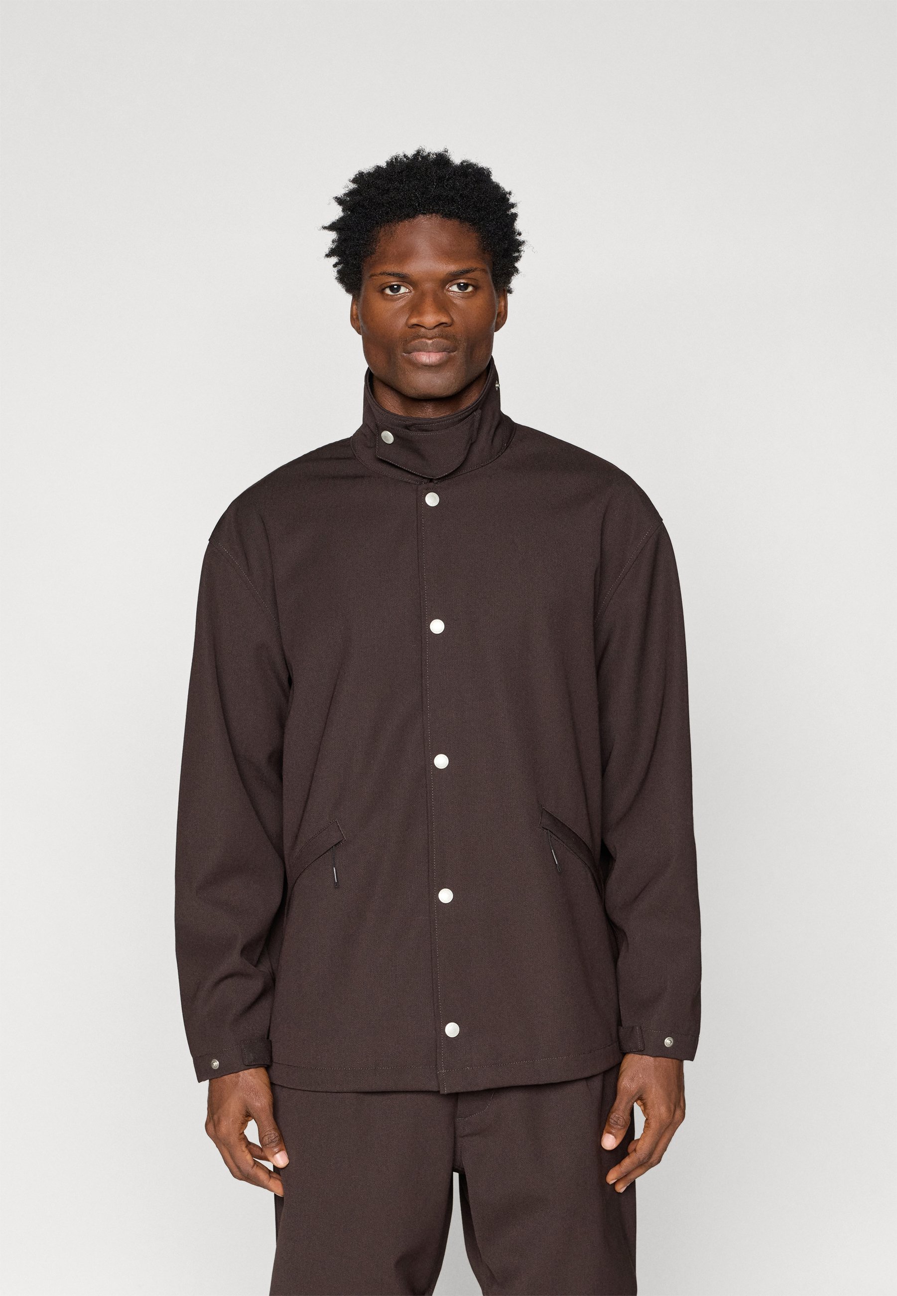 Snow Peak HYBRID COACH JACKET UNISEX - Outdoor jacket - dark brown 