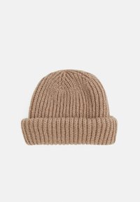 Karl Kani SIGNATURE FISHERMAN BEANIE UNISEX - Kapa - taupe