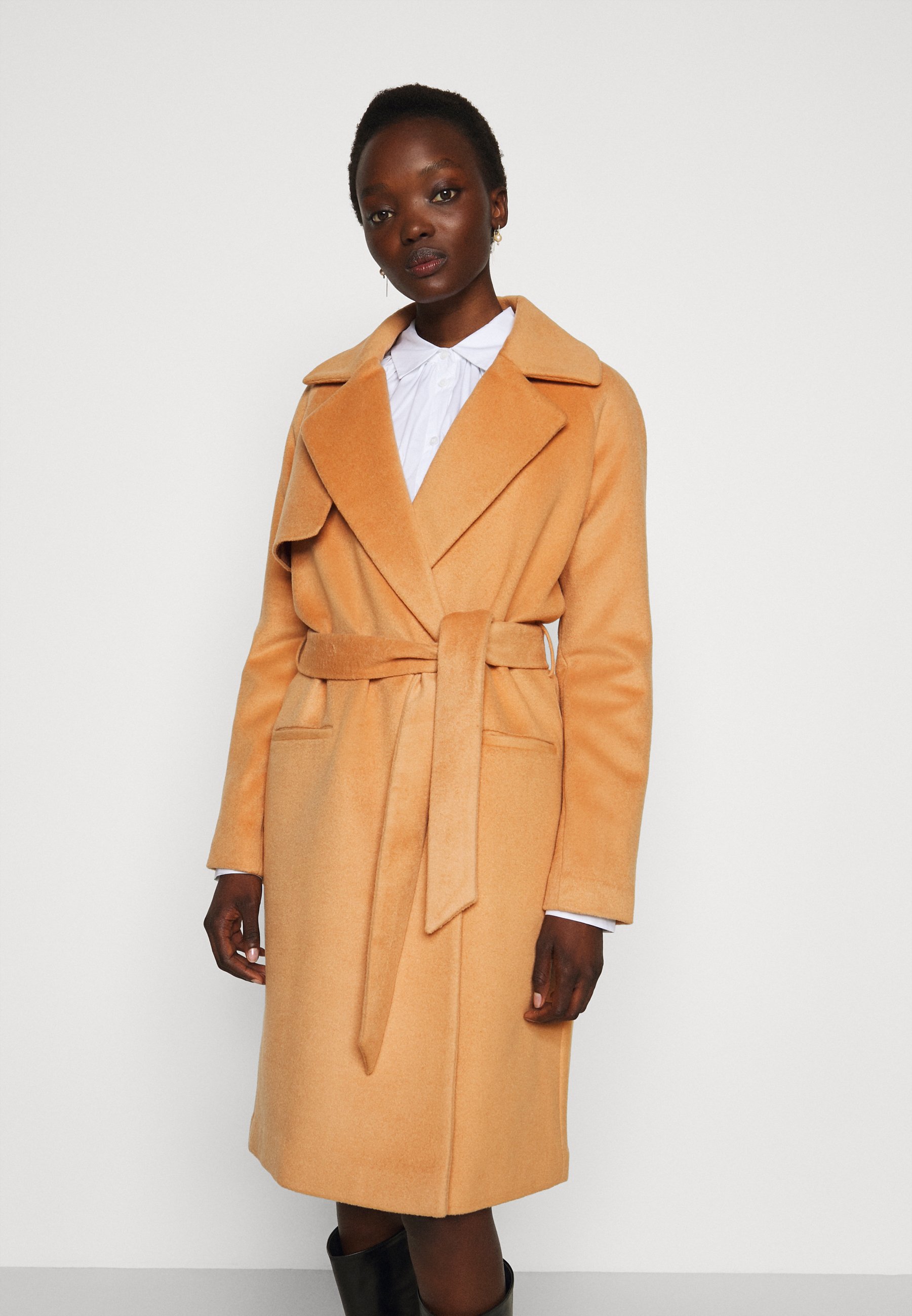 2nd Day Kåpe frakk camel Zalando.no 2nd Day Kåpe frakk golden camel Zalando.no