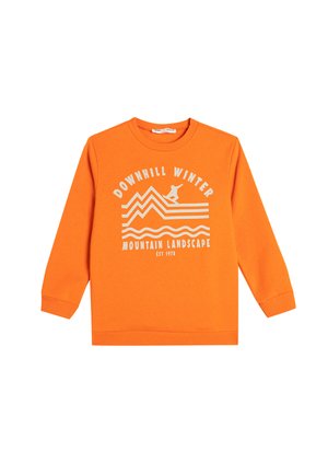 PRINTED  - Sweatshirt - orange