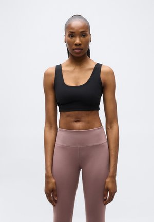 Sports-BH'er med medium støtte - black