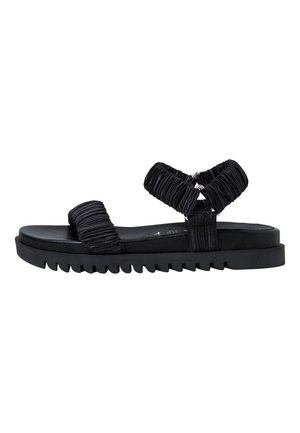 Platform sandals - black uni