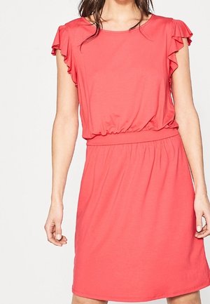 Jerseykleid - coral