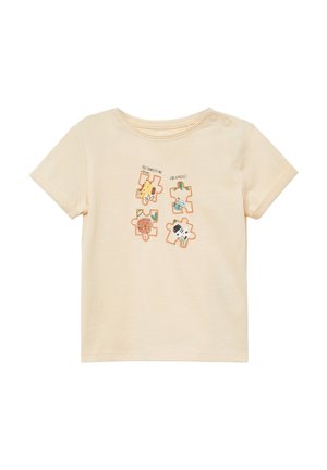 T-shirt print - hellgelb