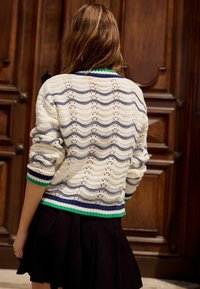 Next CRICKET - REGULAR FIT - Strickpullover - white