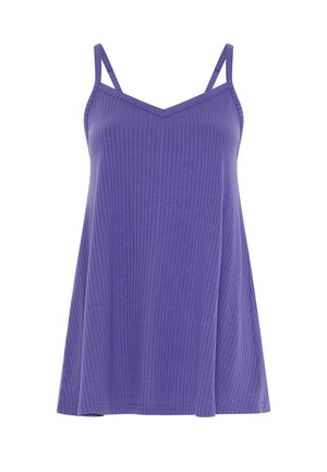 Yours Clothing, PLUS SIZE VESTS & CAMIS - Top - purple