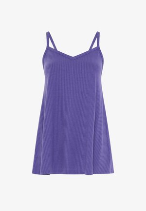Yours Clothing, PLUS SIZE VESTS & CAMIS - Top - purple