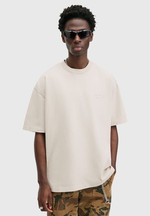 AllSaints XANDER CREW - T-shirt basic - white