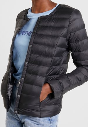 Gewatteerde jas - black