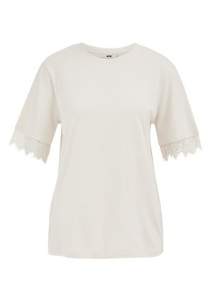 WE Fashion, T-shirts print - beige