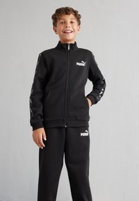 Puma TAPE SWEAT SUIT UNISEX SET - Tuta - black