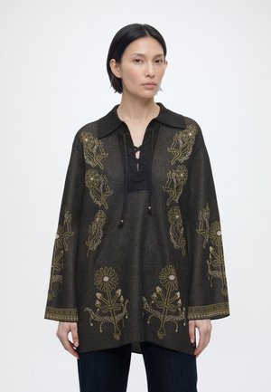 Scotch & Soda, JACQUARD TUNIC - Пуловер - meteorite