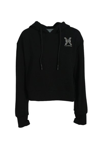 John Richmond Felpa con cappuccio - black