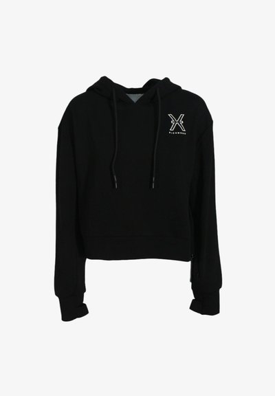 John Richmond Felpa con cappuccio - black