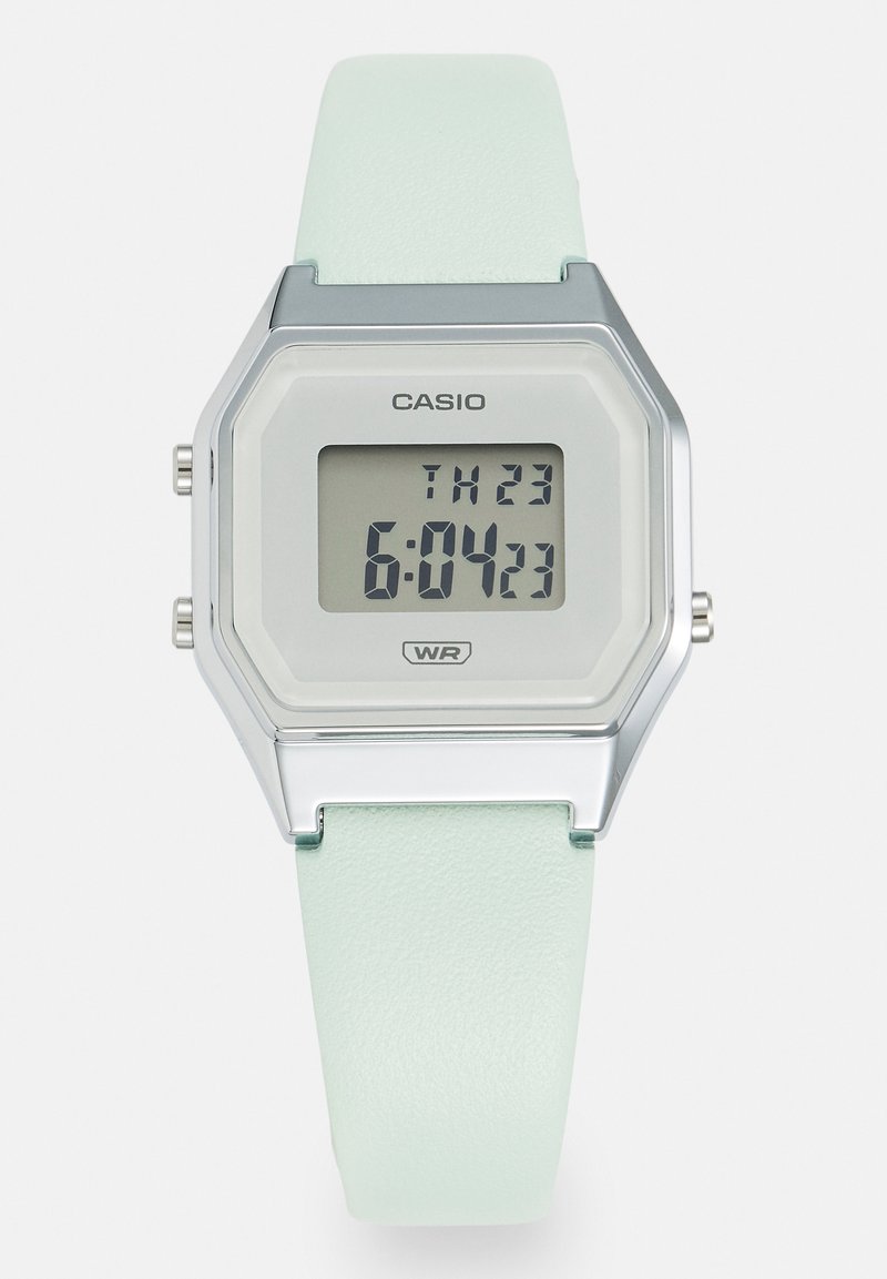 Casio DIGITAL - Digital watch - pastel green