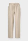 ONLLINO PULL-UP TIE WVN OX - Pantaloni - oxford tan