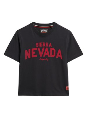 Superdry & Co OUTDOOR LOCATION BOX - T-shirt print - blackboard