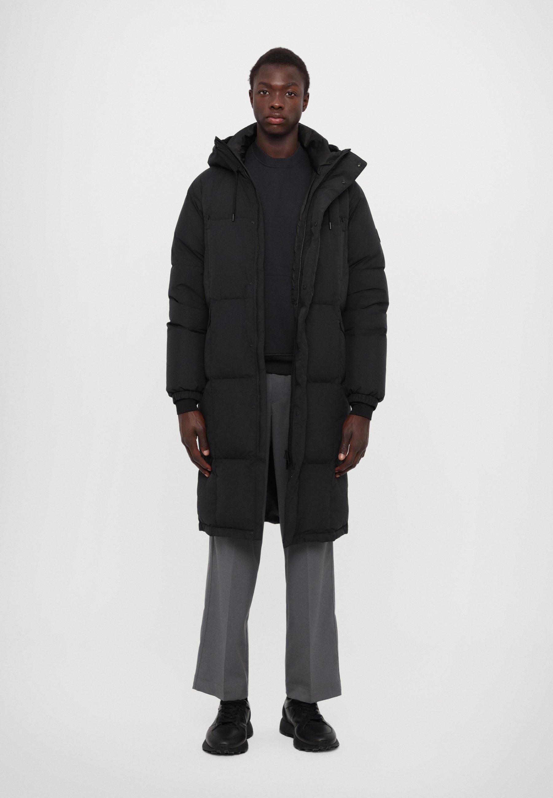 QUARTZ CO JACKSON - Down coat - black - Zalando.co.uk