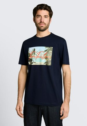 TOM TAILOR TOM TAILOR T-SHIRT T-SHIRT MIT FOTOPRINT - T-Shirt print - sky captain blue
