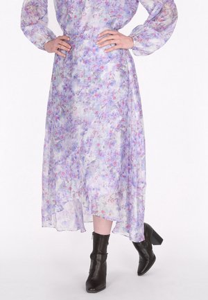 Kietaisuhame - violet pink multicolor
