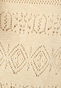 Damart MAILLE AJOURÉE EFFET CROCHET - Strickpullover - beige