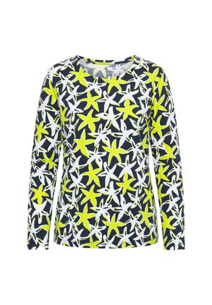 LAURASØN, NEON STARFISH LONG SLEEVE TEE - Langarmshirt - safety yellow