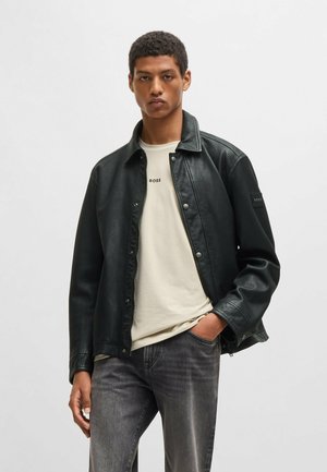 JERICHO - Lederjacke - black one
