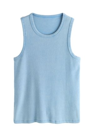 Next, Top - blue