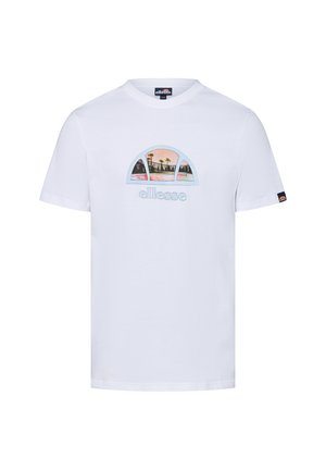 Ellesse COURTSICA - Print T-shirt - weiß