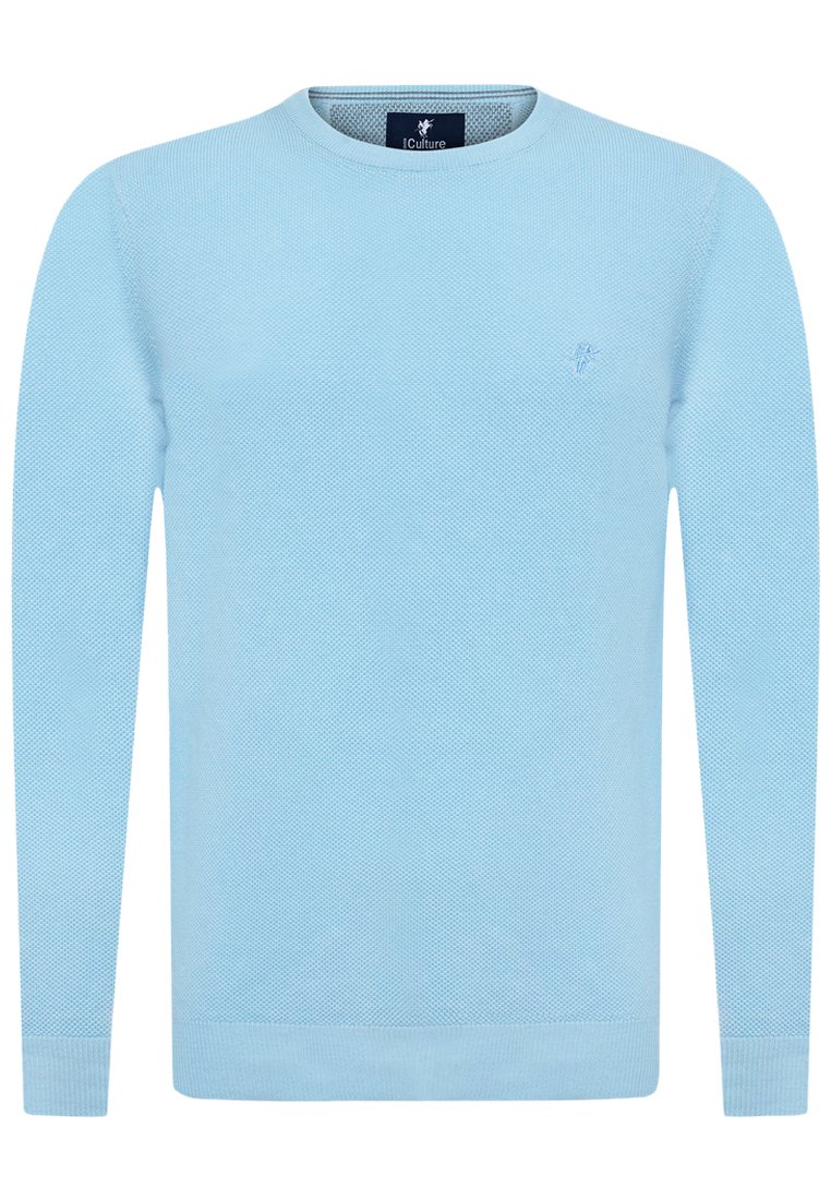 Herren Strickjacken | Denim Culture Strickpullover blau/hellblau - UD12943 Herren Strickjacken | Denim Culture Strickpullover blau/hellblau - UD12943