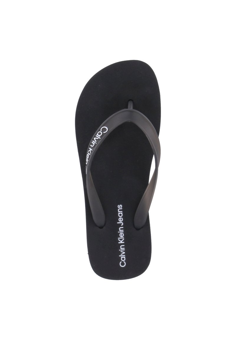Damen Zehentrenner | Calvin Klein Jeans BEACH Bade-Zehentrenner schwarz - EB43281 Damen Zehentrenner | Calvin Klein Jeans BEACH Bade-Zehentrenner schwarz - EB43281