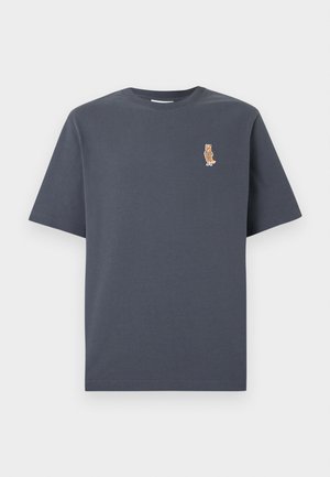 DRESSED FOX COMFORT TEE - T-shirt imprimé - shadow blue