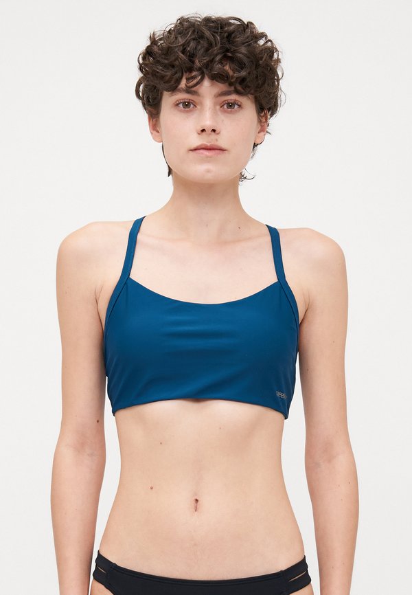 SOLID RACERBACK - Bikini-Top - dark teal