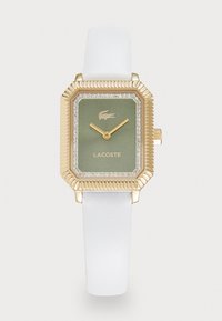 Lacoste PARISIENNE Montre white/gold-coloured/green/blanc