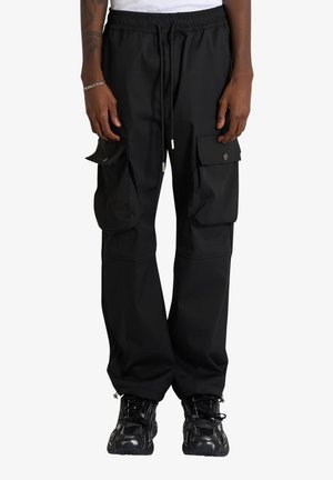 yes london, TROUSER - Pantaloni cargo - black