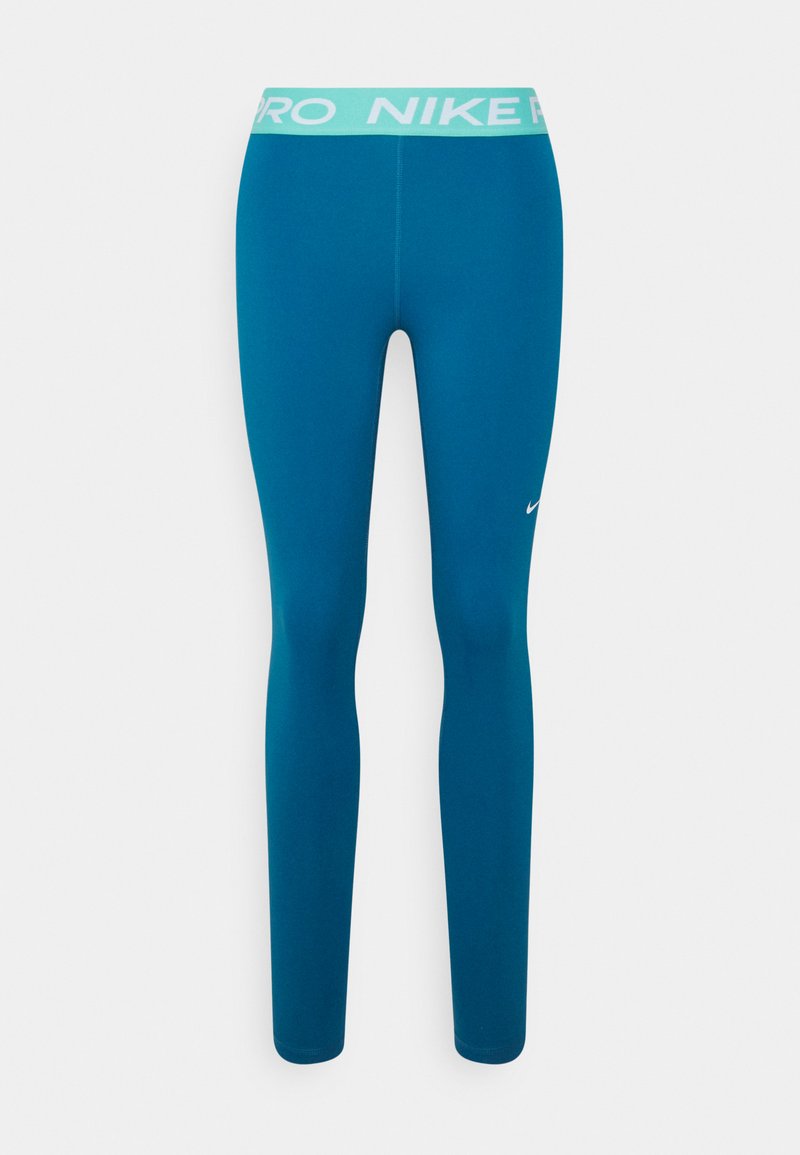Nike Performance 365 - Leggings - marina/washed teal/white