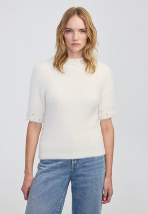 T-shirt imprimé - ecru